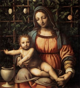 Bernardino Luini: Madonna del roseto